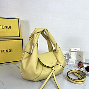 Fendi Spy Small Yellow leather bag 32x18x12cm - 2