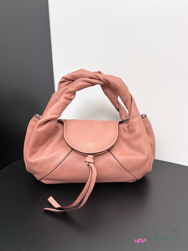 Fendi Spy Small Pink leather bag 32x18x12cm - 1