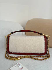 Valentino Garavani Locò shearling 27x13x6cm - 5