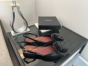 Chanel Slingback Black Flat - 2