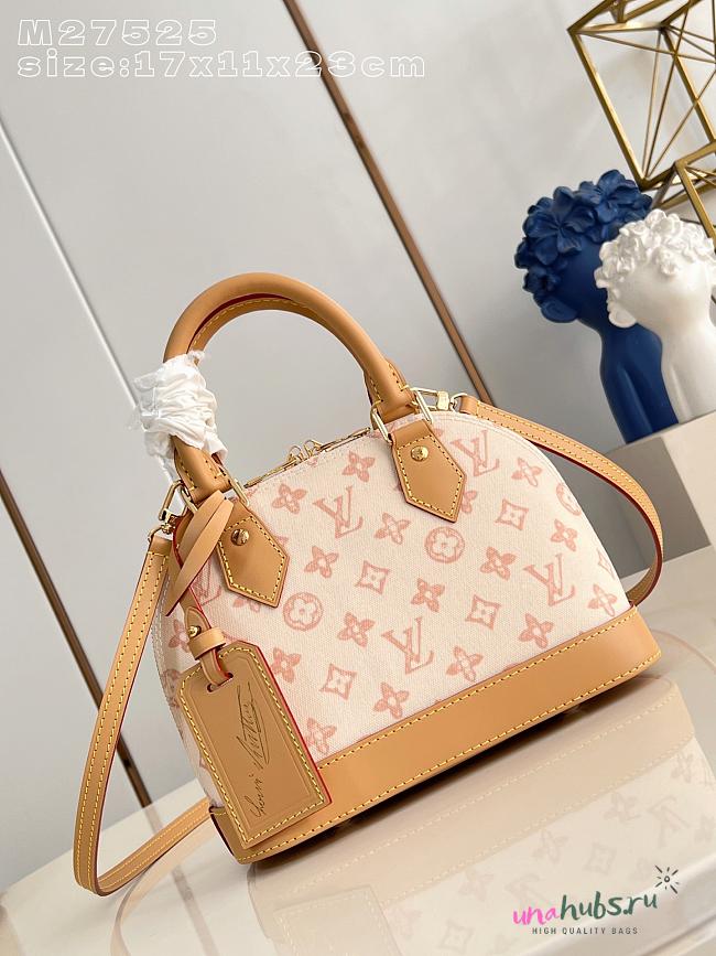 Louis Vuitton Alma BB Beige 23.5x17.5x11.5cm - 1