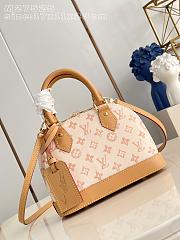 Louis Vuitton Alma BB Beige 23.5x17.5x11.5cm - 1