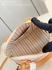 Louis Vuitton Alma BB Beige 23.5x17.5x11.5cm - 5