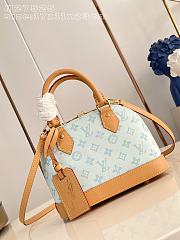 Louis Vuitton Alma BB Blue 23.5x17.5x11.5cm - 1