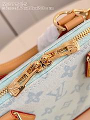 Louis Vuitton Alma BB Blue 23.5x17.5x11.5cm - 5