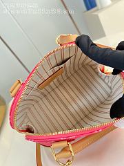 Louis Vuitton Alma BB Pink 23.5x17.5x11.5cm - 3