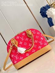 Louis Vuitton Alma BB Pink 23.5x17.5x11.5cm - 5