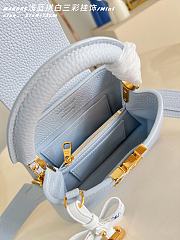 Louis Vuitton Mini Capucines Blue 21x13.6x8cm - 5