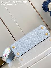 Louis Vuitton Capucines BB Blue 27x17.3x9cm - 4