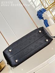 Louis Vuitton Boundless Mahina Leather Black 43x33.5x17cm - 3