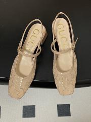 Gucci GG slingback pumps Beige 4.5cm - 4