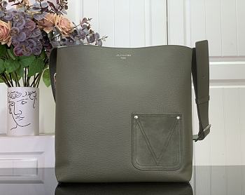 Louis Vuitton Verso Hobo H38 Green 33x30x15.5cm