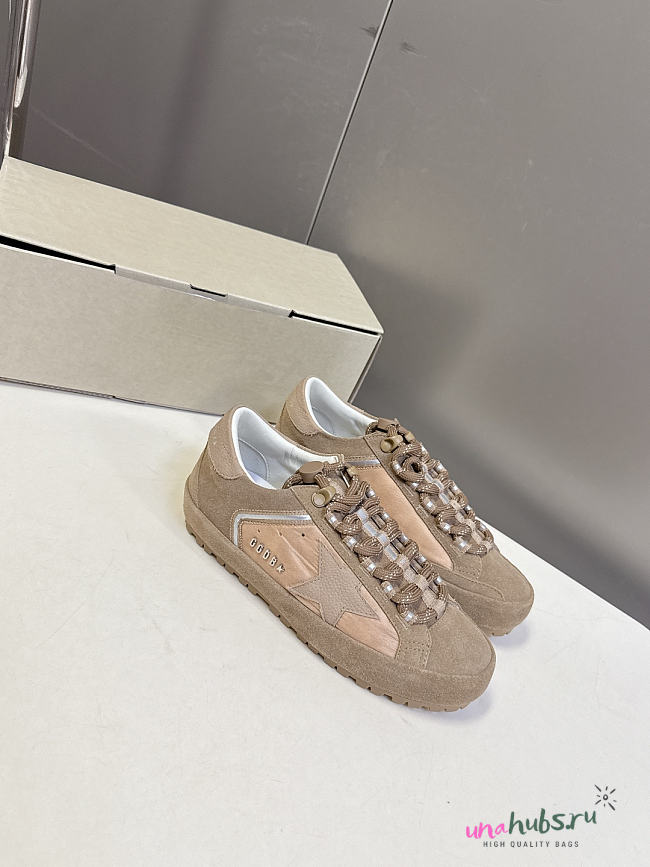 Golden Goose Super-Star Ski in Dolmias suede Sneaker - 1