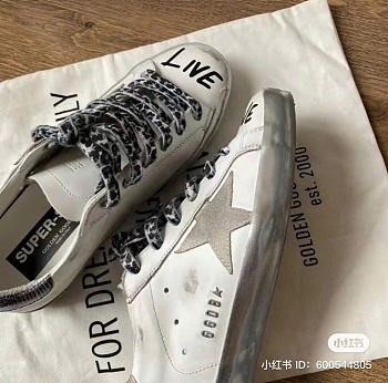 Golden Goose White Love Sneaker