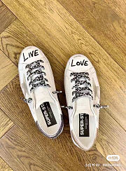 Golden Goose White Love Sneaker - 2