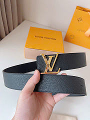 Louis Vuitton Damier Black Reversible Belt 4cm - 1