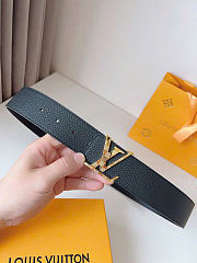 Louis Vuitton Damier Black Reversible Belt 4cm - 2
