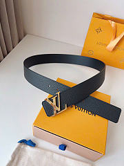 Louis Vuitton Damier Black Reversible Belt 4cm - 4
