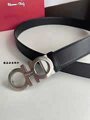 Salvatore Ferragamo Black Belt 3.5cm - 2