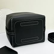 Loro Piana Large Bale bag Black 36x28x22cm - 4