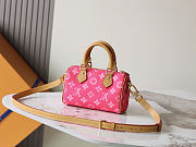 Louis Vuitton Nano Speedy Pink 16x10x7.5cm - 3
