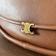 Celine Halfmoon Soft Triomphe Bag Tan 46x19x10cm - 3