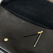 Celine Halfmoon Soft Triomphe Bag Black 46x19x10cm - 4