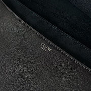Celine Halfmoon Soft Triomphe Bag Black 46x19x10cm - 2