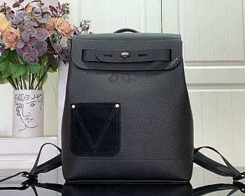 Louis Vuitton Steamer Backpack H38 Black 39x15.5x31cm