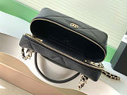 Chanel Vanity Case Black Caviar 19.5x17x5cm - 3