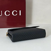 Gucci Medium shoulder bag with chain black 28x16x7cm - 5
