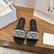 Dior Dway Black Slides - 3