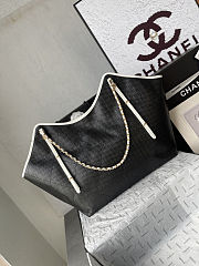 	 Chanel Shopping Bag in Black - 55x35x13cm - 5