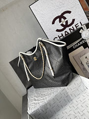 	 Chanel Shopping Bag in Black - 55x35x13cm - 2