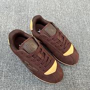Louis Vuitton Buttersoft Sneaker Suede Brown  - 3