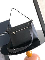 Dior Privé Messenger Bag Flap Black Dior Icons 33x24.5x14cm - 4