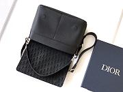 Dior Privé Messenger Bag Flap Black Dior Icons 33x24.5x14cm - 3