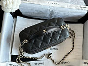 Chanel Vanity Case Handle Black Caviar 17x9.5x8cm - 4