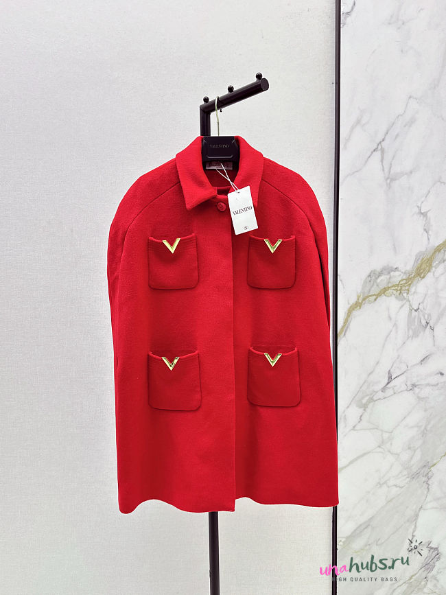 Valentino Drill Double Cape - 1