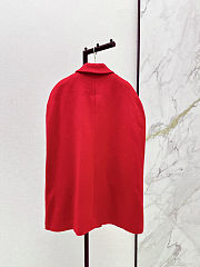 Valentino Drill Double Cape - 4