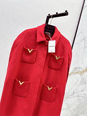 Valentino Drill Double Cape - 3