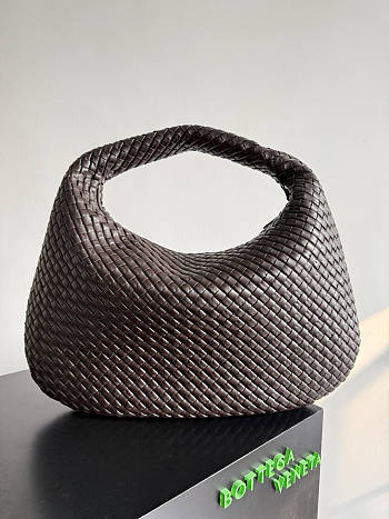 Bottega Veneta Maxi Veneta Dark Brown 59x39x6cm