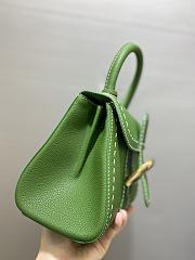 Delvaux Birllant Bag Green 20x12x15.5cm - 5