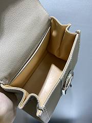 Delvaux Birllant Bag Grey 20x12x15.5cm - 4