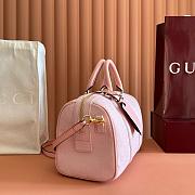 Gucci Ophidia medium boston bag pink 30x20x16cm - 5
