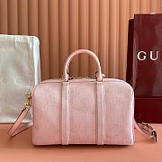 Gucci Ophidia medium boston bag pink 30x20x16cm - 4