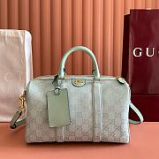 Gucci Ophidia medium boston bag blue 30x20x16cm - 1
