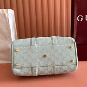 Gucci Ophidia medium boston bag blue 30x20x16cm - 4
