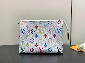 Louis Vuitton LV x TM Toiletry Pouch 19 White 19x15x6cm
