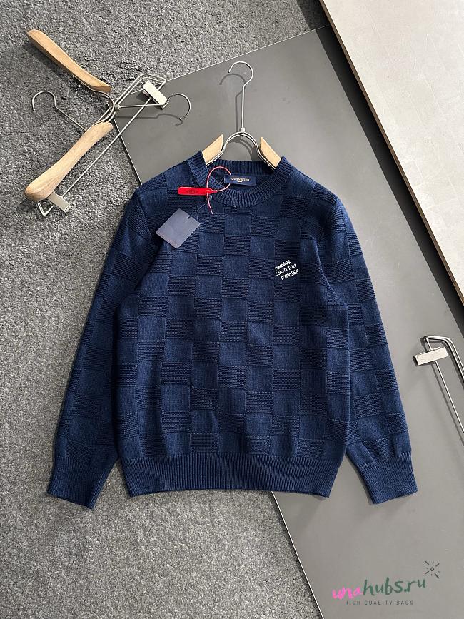 Louis Vuitton Blue Sweater - 1